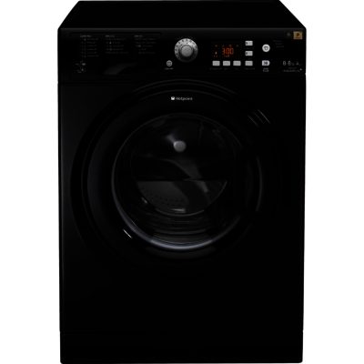 Hotpoint WDPG8640K 1400 Spin 8kg+6kg Washer Dryer in Black